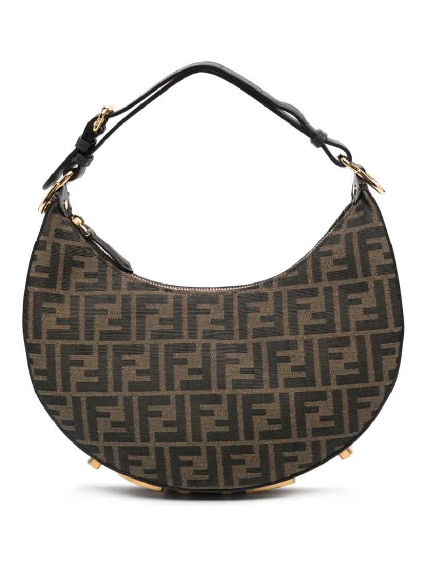 "Fendigraphy" small shoulder bag