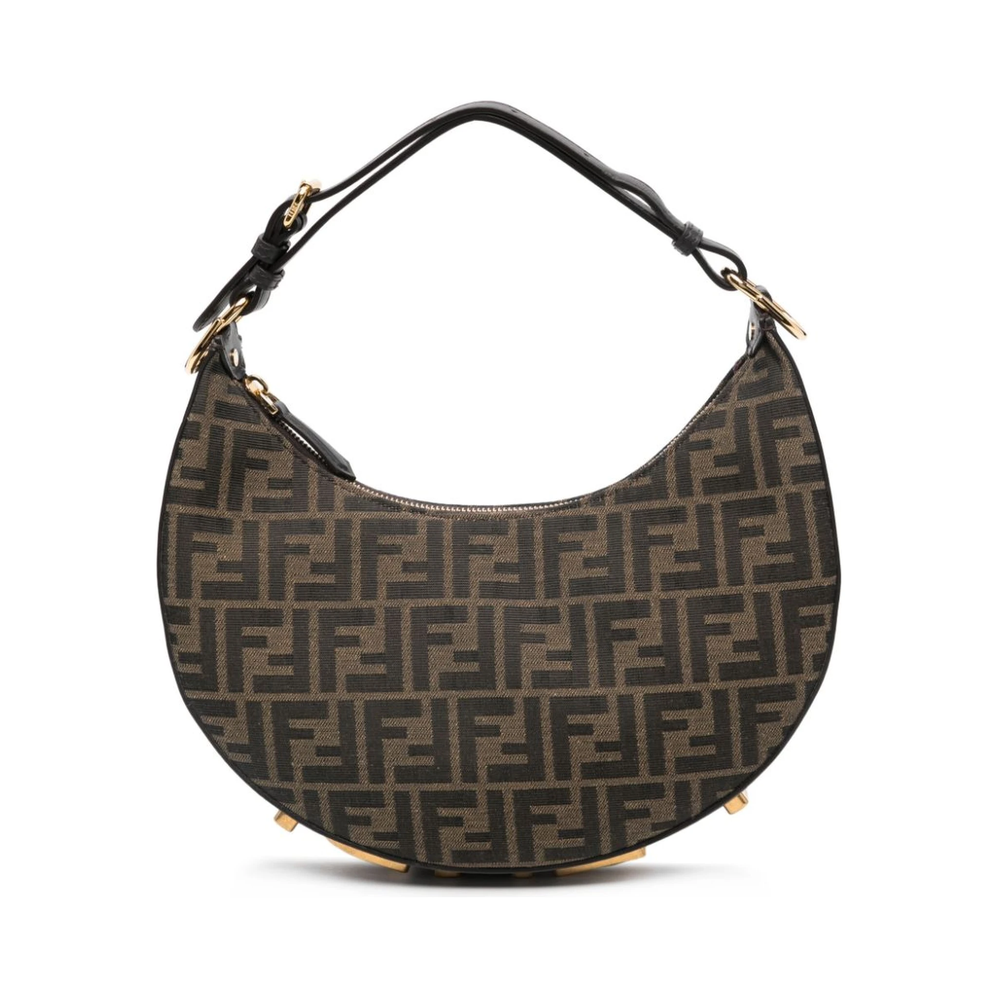 حقيبة كتف صغيرة من "Fendigraphy"