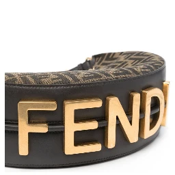 حقيبة كتف صغيرة من "Fendigraphy"