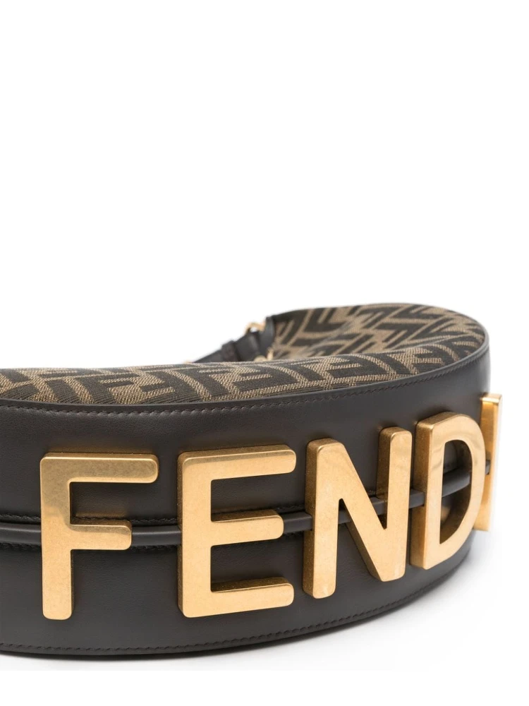 "Fendigraphy" small shoulder bag alternative