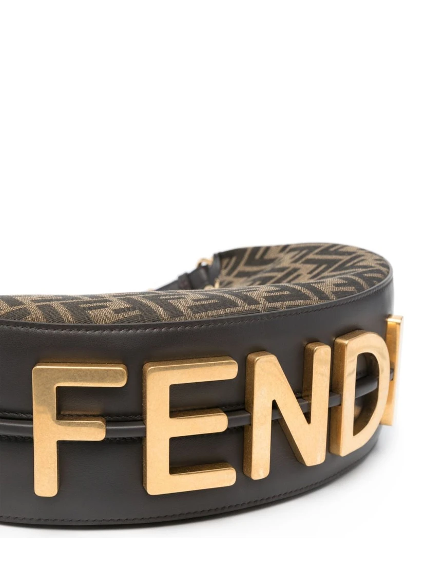 "Fendigraphy" small shoulder bag