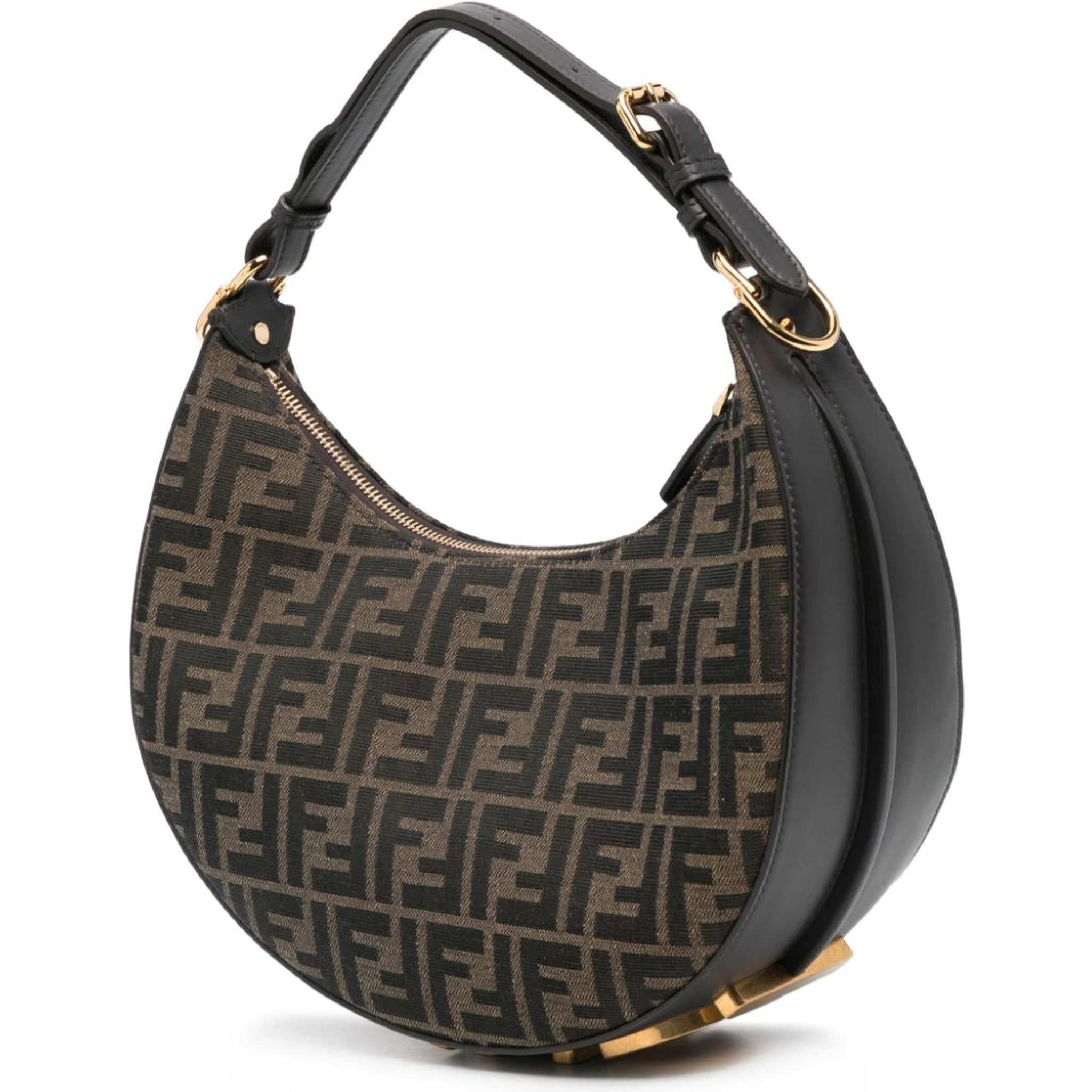 حقيبة كتف صغيرة من "Fendigraphy"