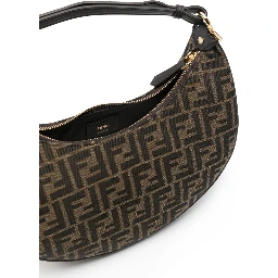 حقيبة كتف صغيرة من "Fendigraphy"