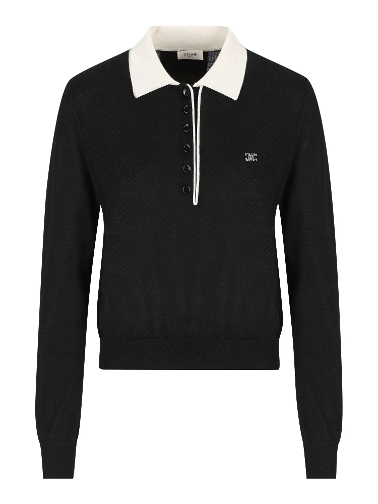 تيشيرتات وبولو من سيلين باللون الأسود