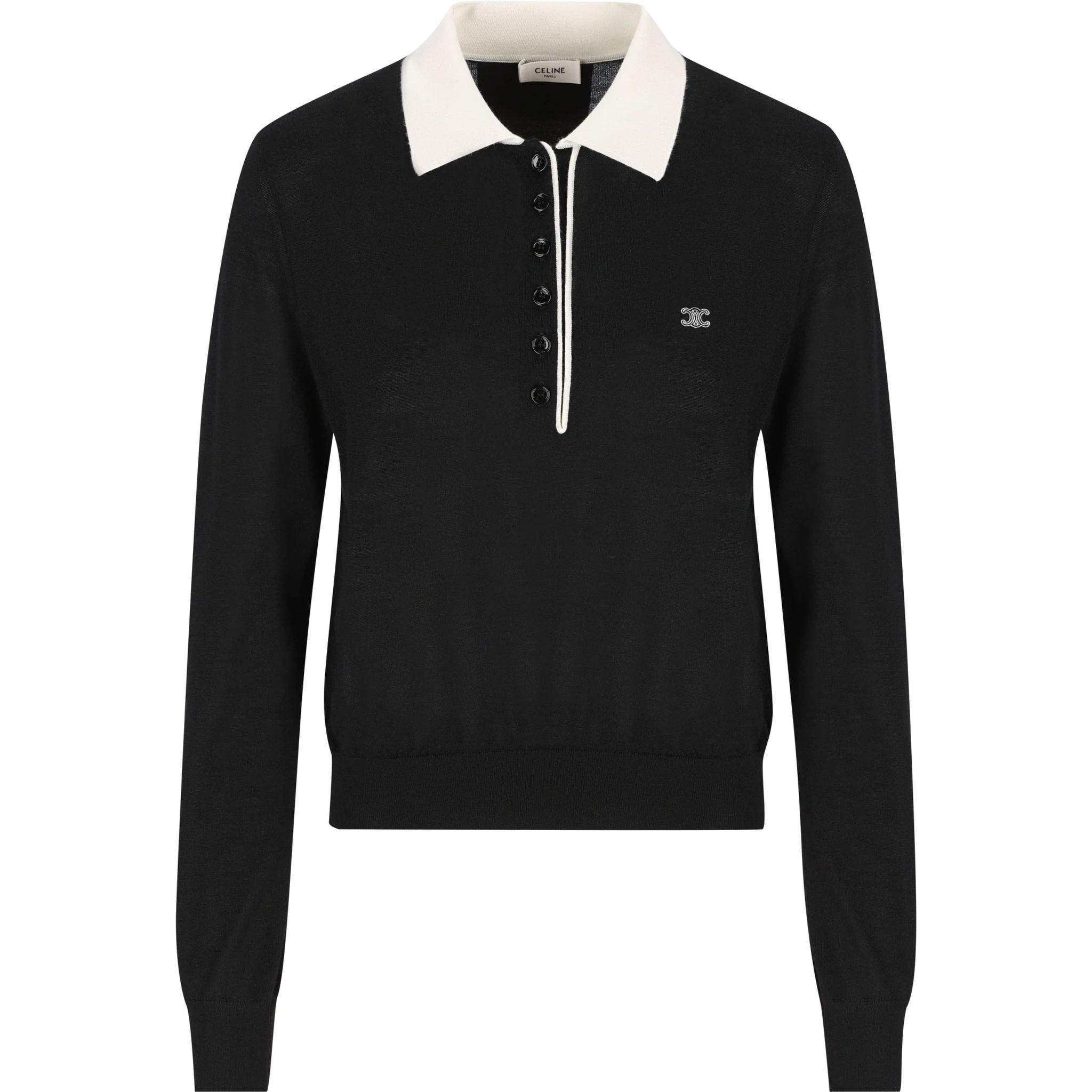 تيشيرتات وبولو من سيلين باللون الأسود