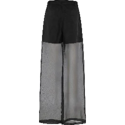 PANTALONE 5 TASCHE IN ORGANZA DI SETA