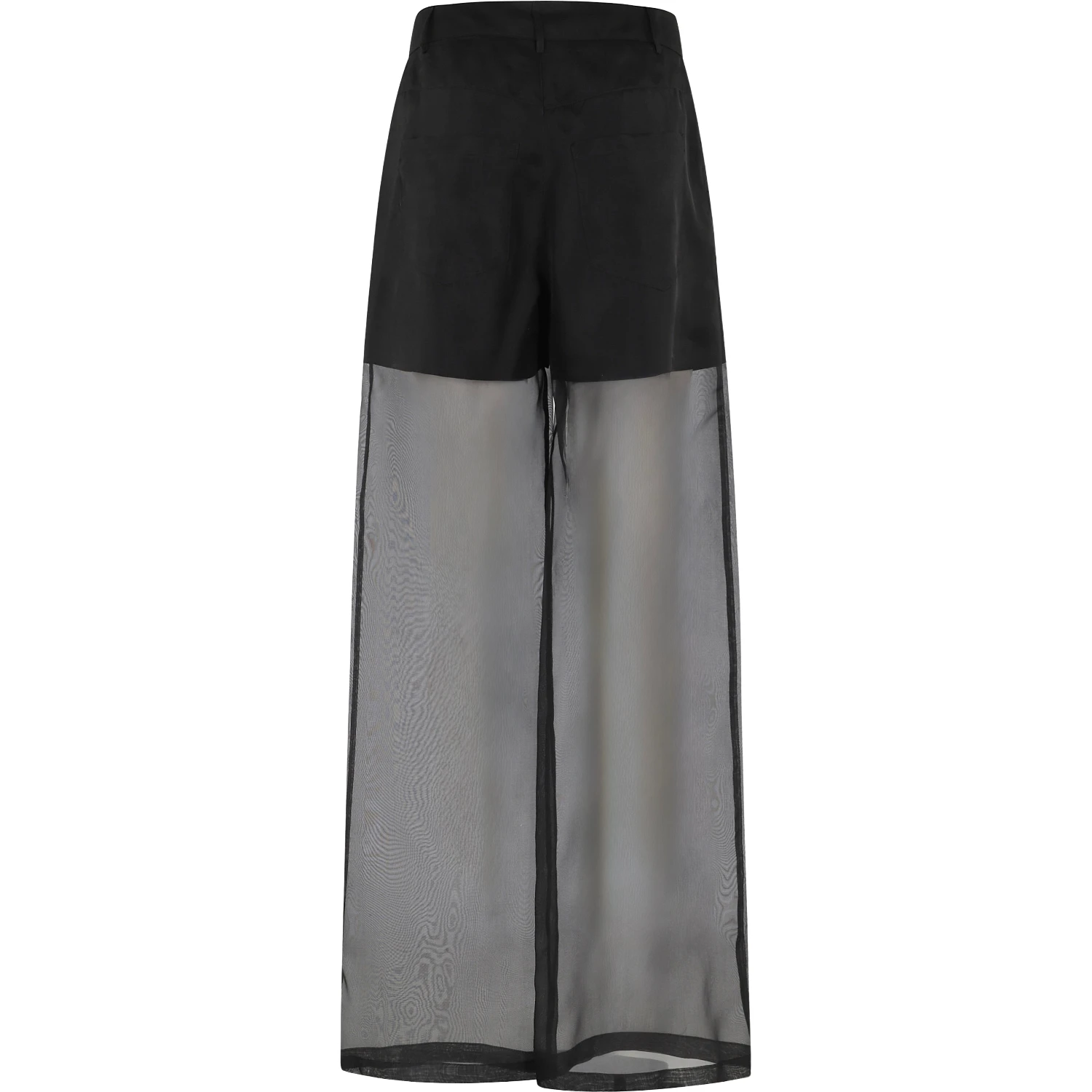 PANTALONE 5 TASCHE IN ORGANZA DI SETA