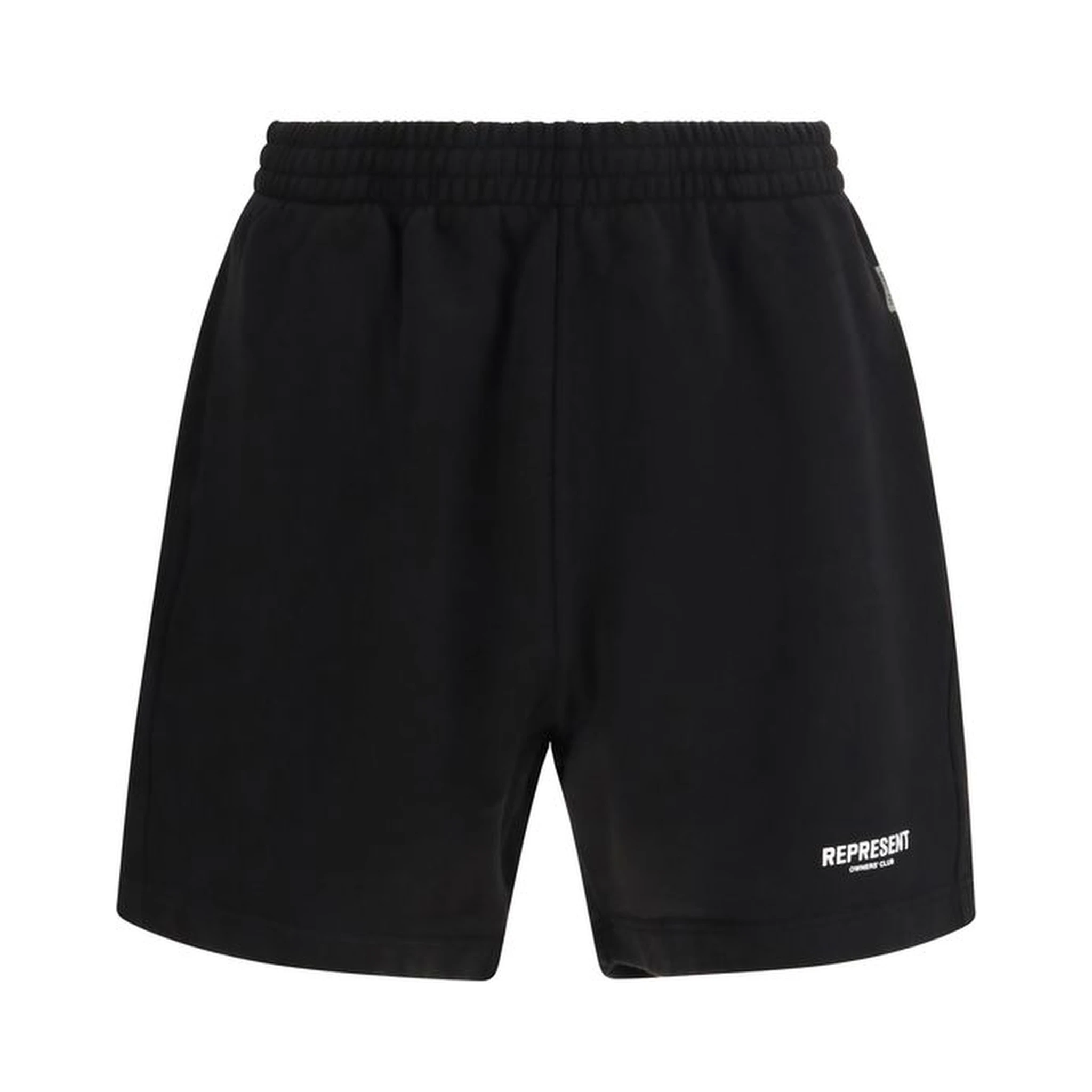 شورت برمودا أسود من القطن