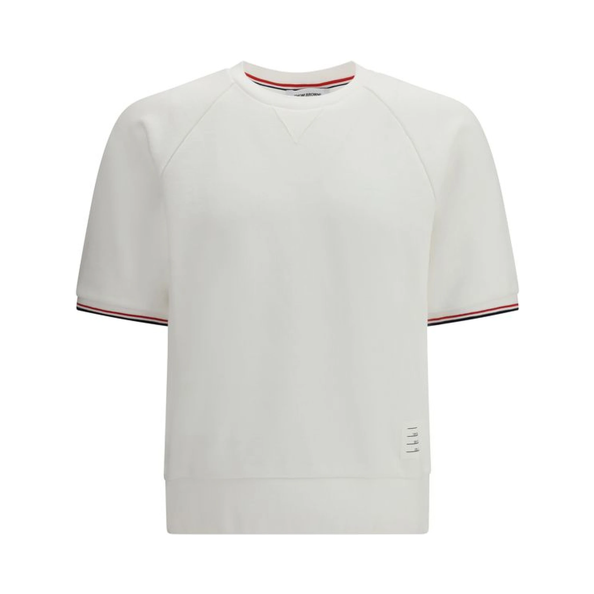 White Cotton Sweatshirt