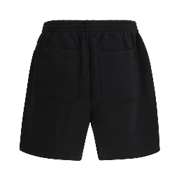 شورت برمودا أسود من القطن