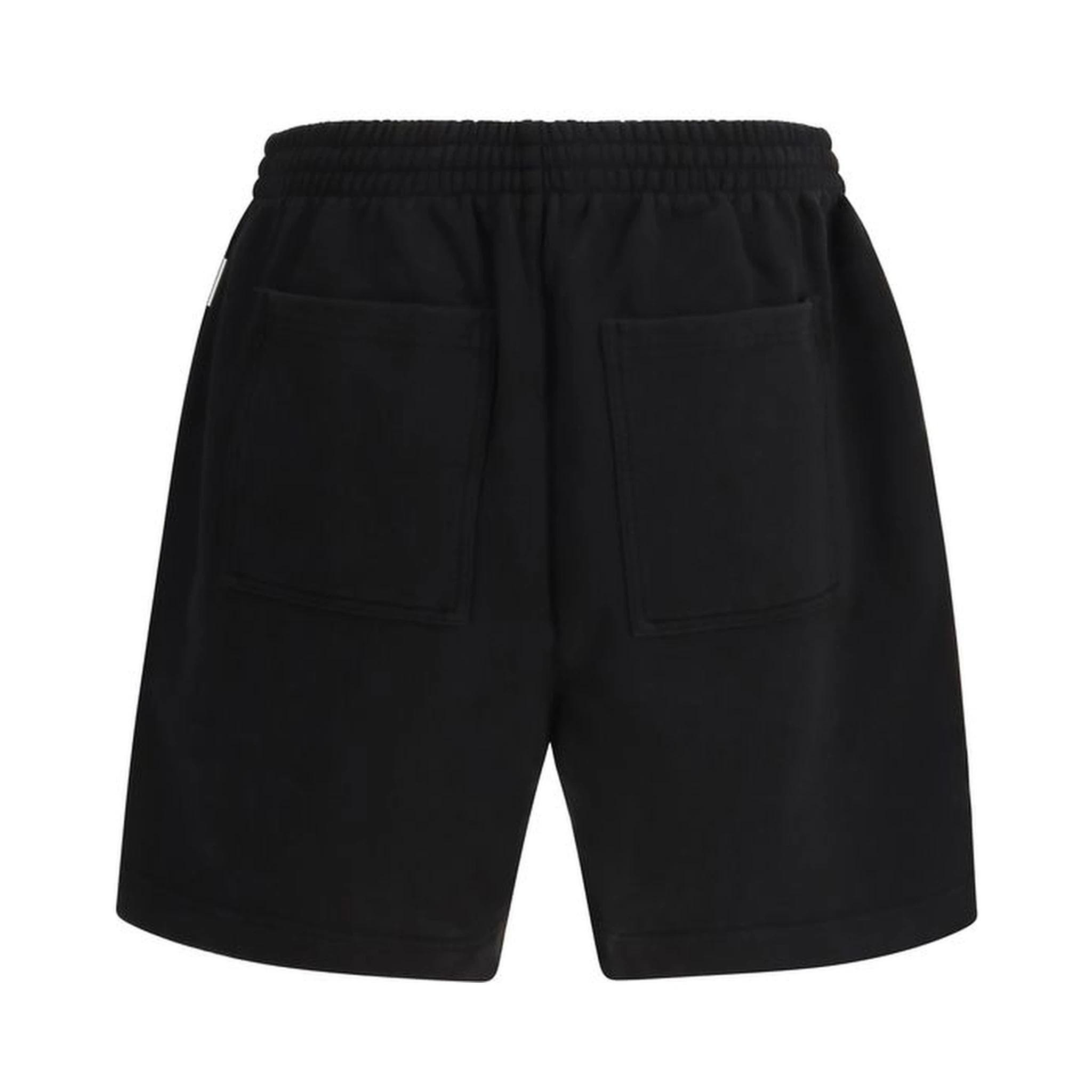 شورت برمودا أسود من القطن