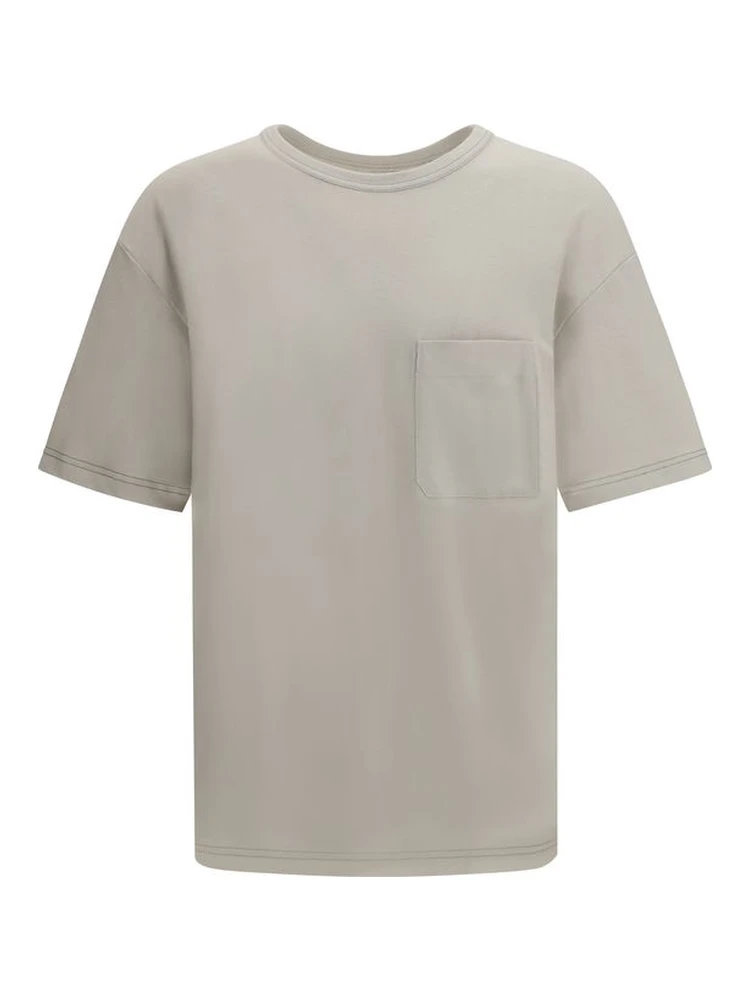 Beige Cotton T-Shirt