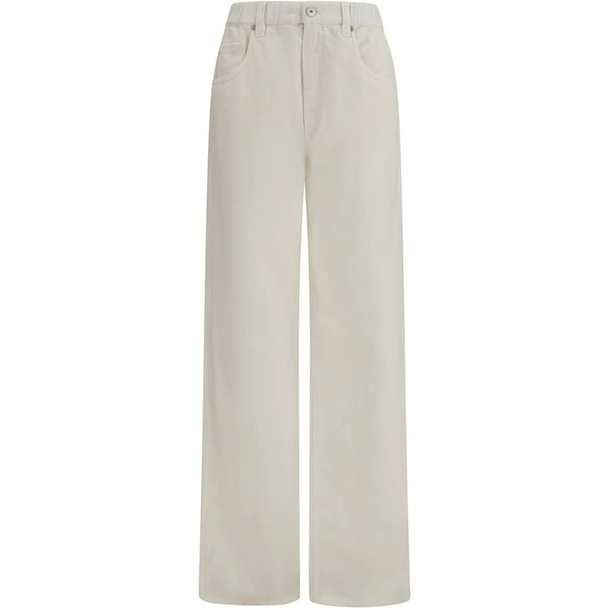 White Cotton Jeans Denim