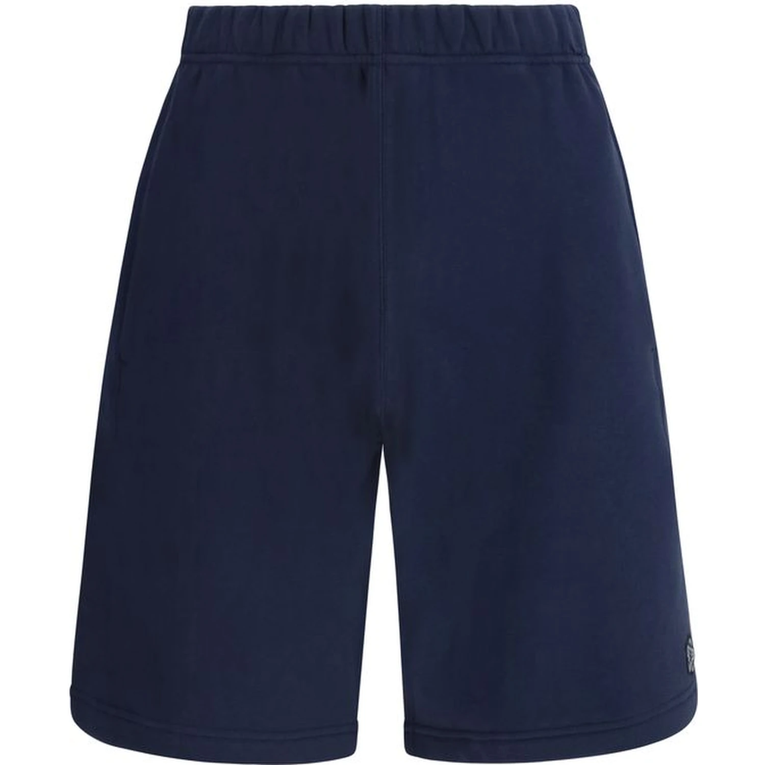 Blue Cotton Bermuda Shorts