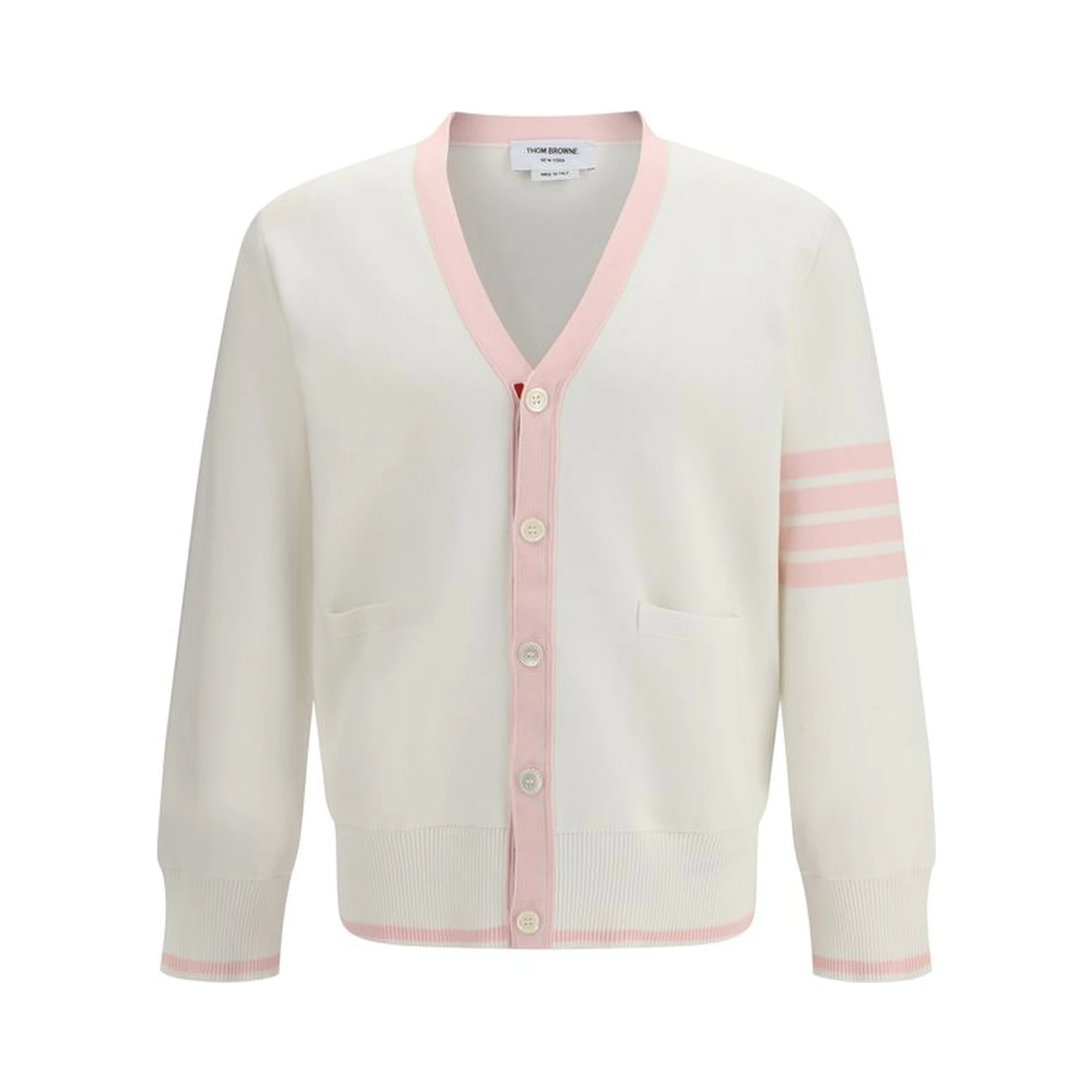 White Cotton Cardigan