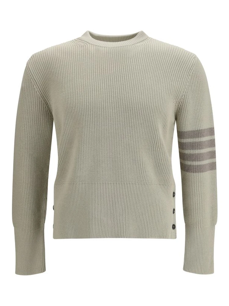 Beige Cotton Sweatshirt