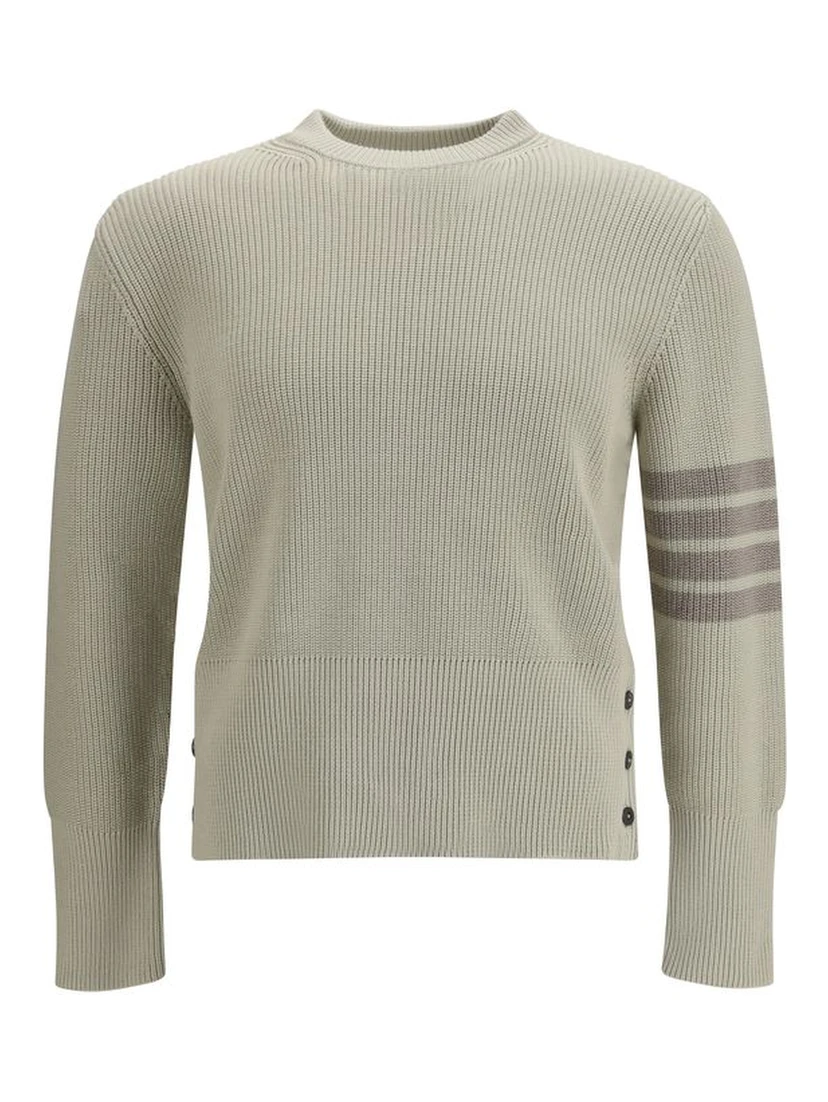 Beige Cotton Sweatshirt