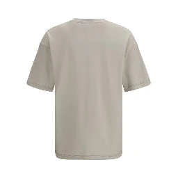 Beige Cotton T-Shirt