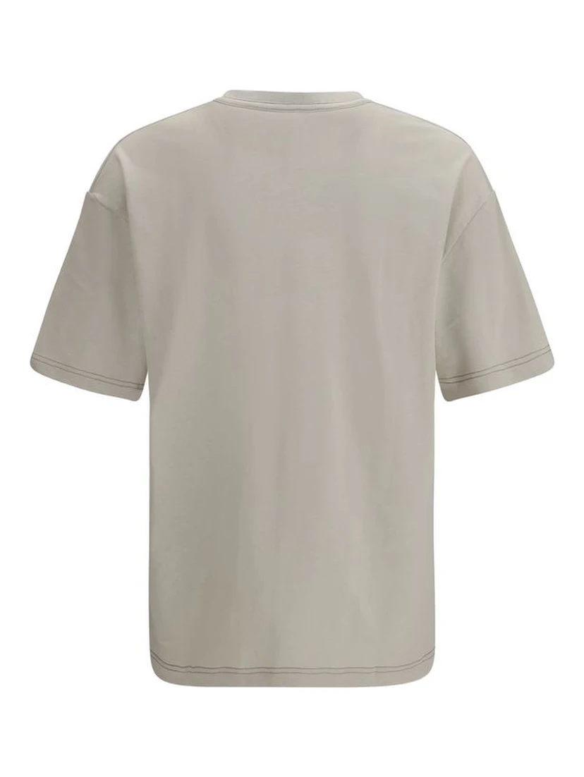 Beige Cotton T-Shirt