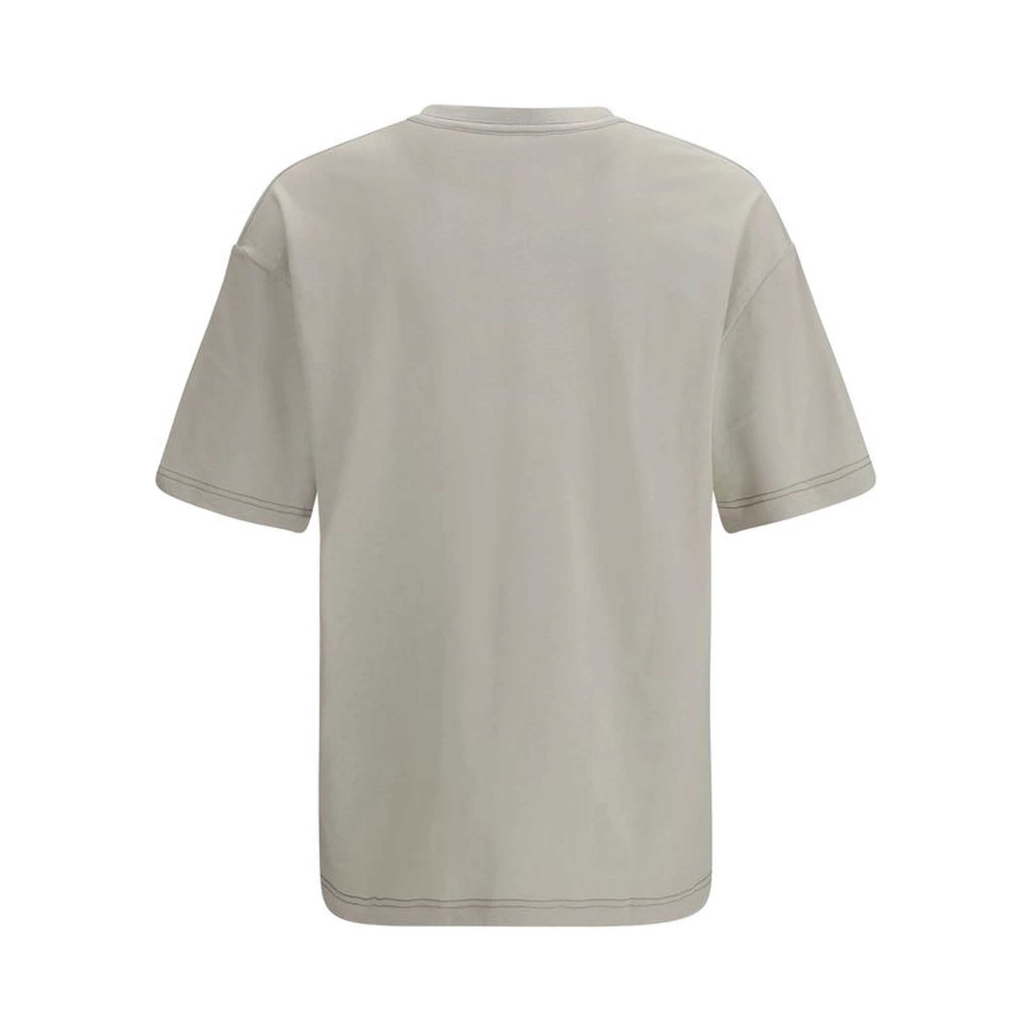 Beige Cotton T-Shirt