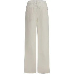 White Cotton Jeans Denim