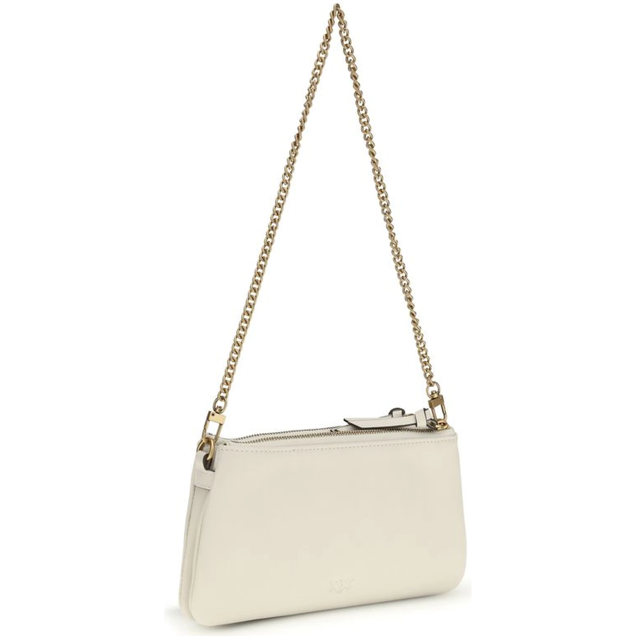 حقيبة كتف بوس توروس من جلد العجل البيج