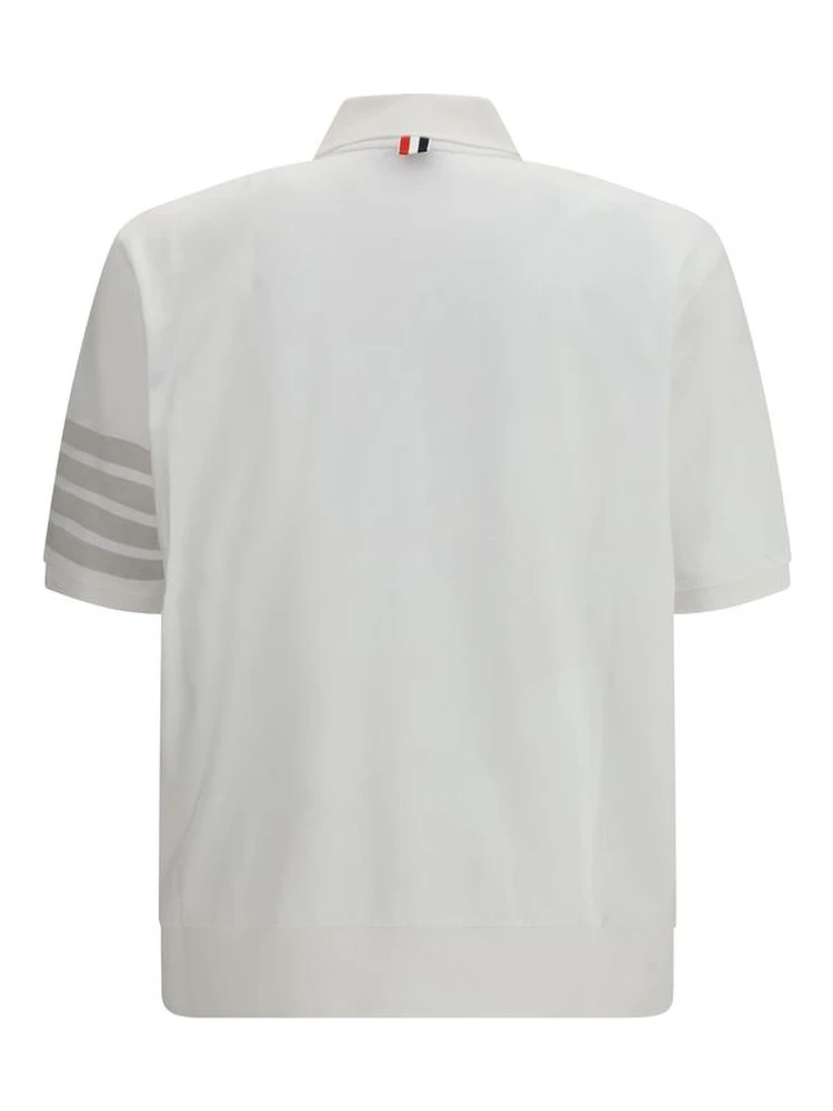 White Cotton Polo Shirt alternative