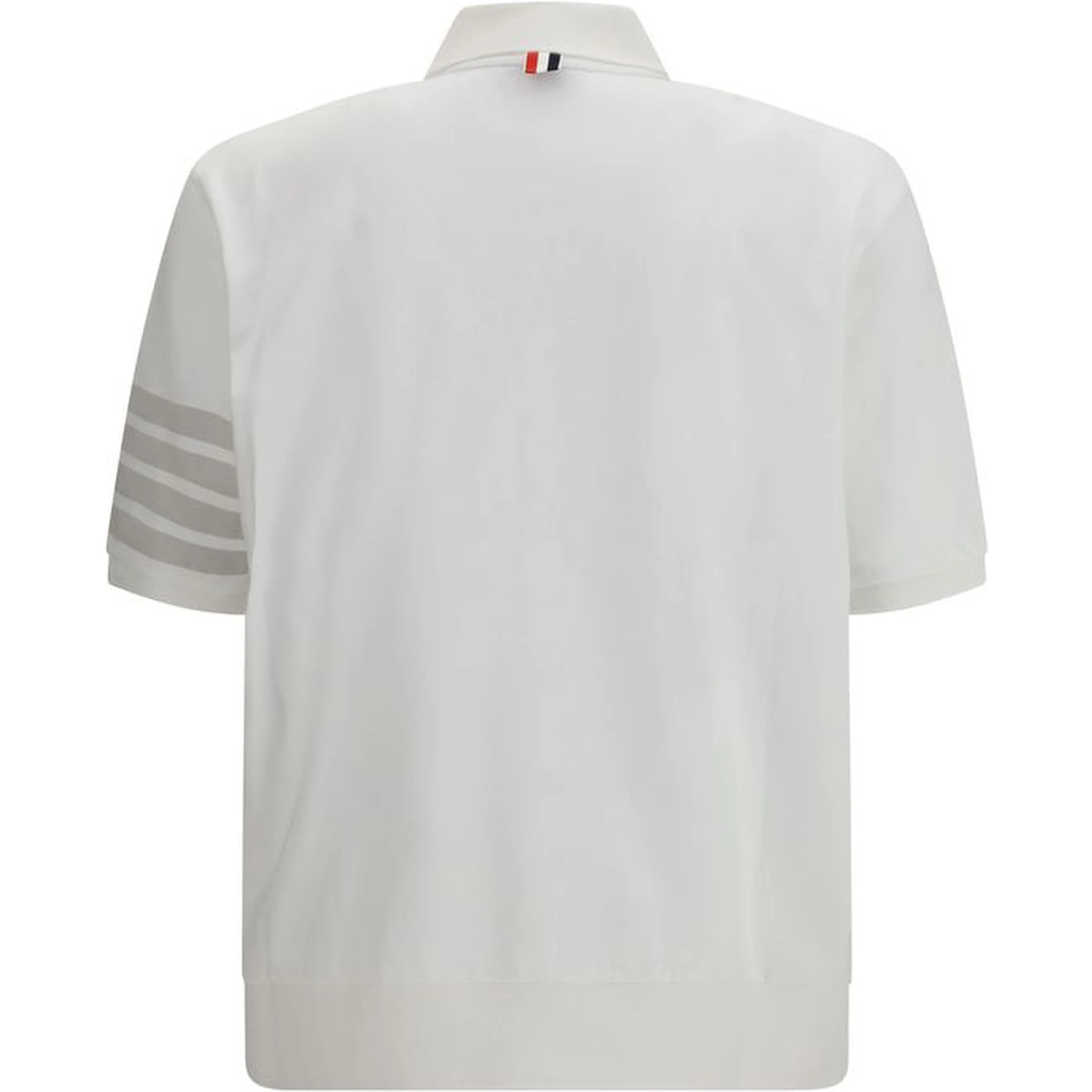 White Cotton Polo Shirt