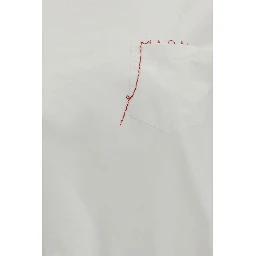 تي شيرت قطني أبيض