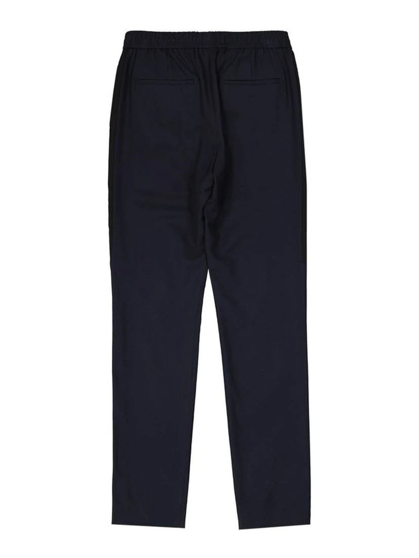 Blue Wool Pants