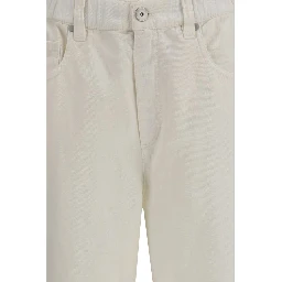 White Cotton Jeans Denim