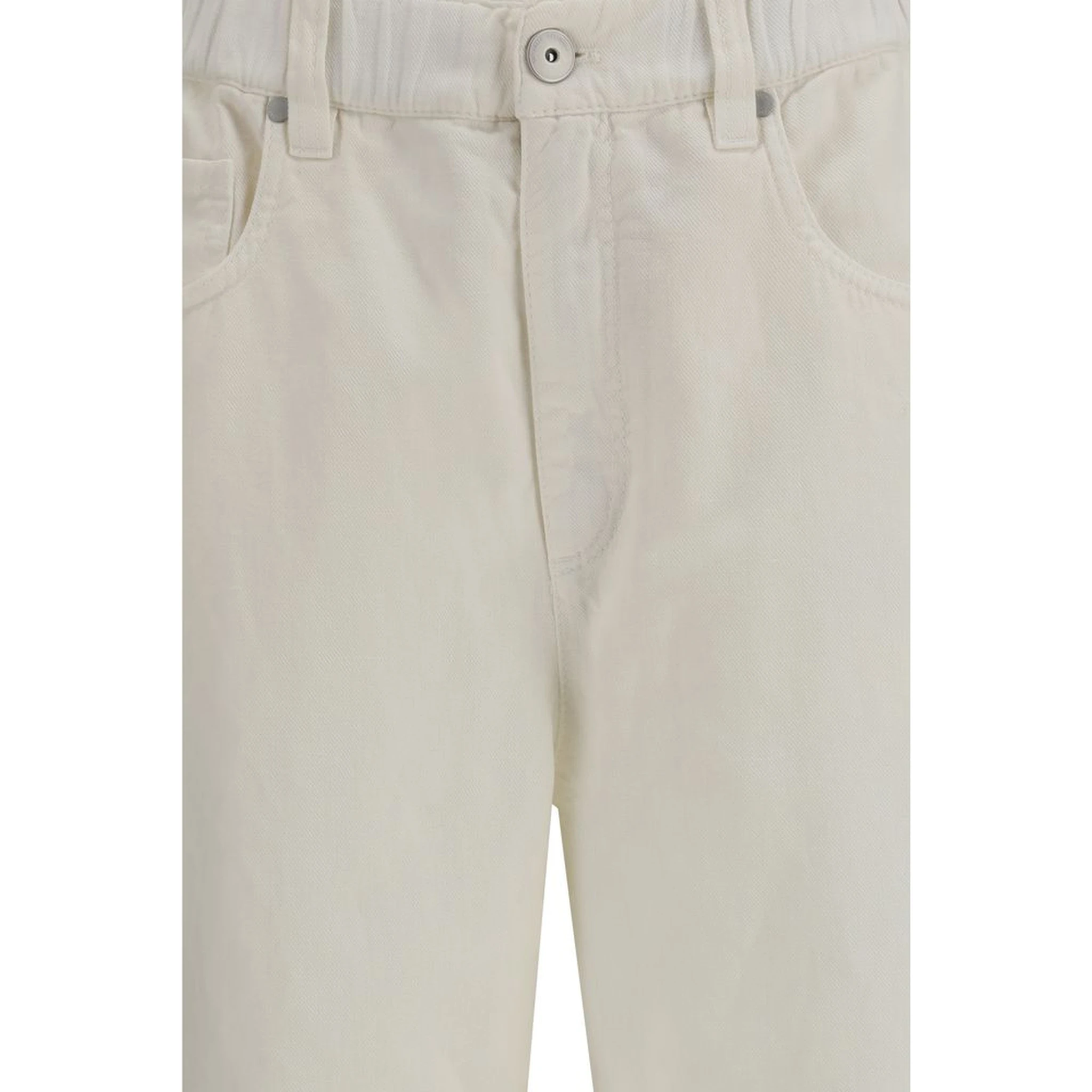 White Cotton Jeans Denim