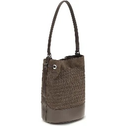 Brown Calf Leather Bos Taurus Handbag