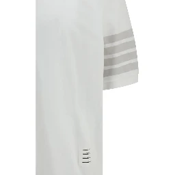 White Cotton Polo Shirt