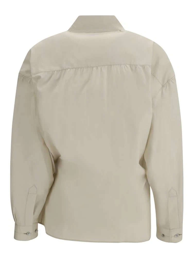 Beige Cotton Dress Shirt alternative