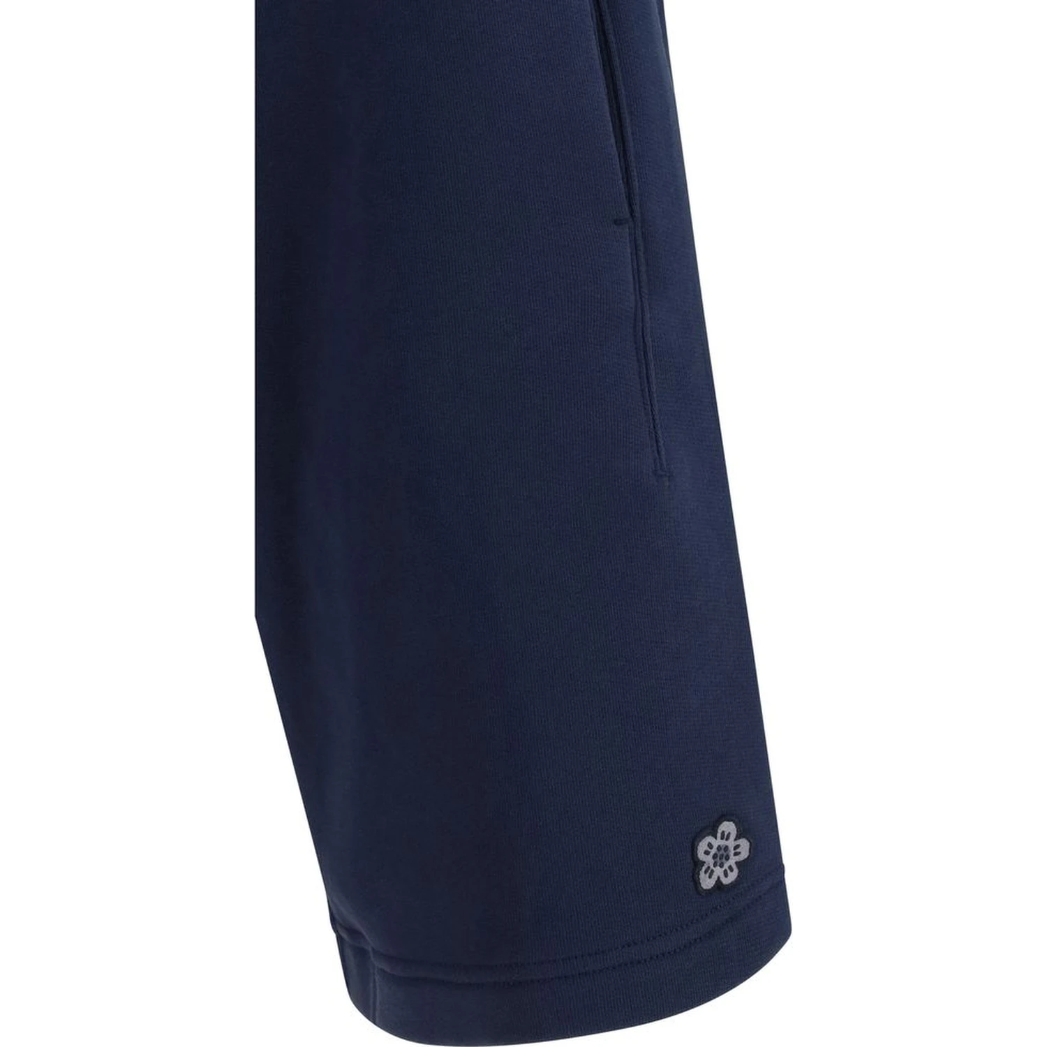 Blue Cotton Bermuda Shorts