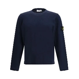 Blue Cotton Sweatshirt