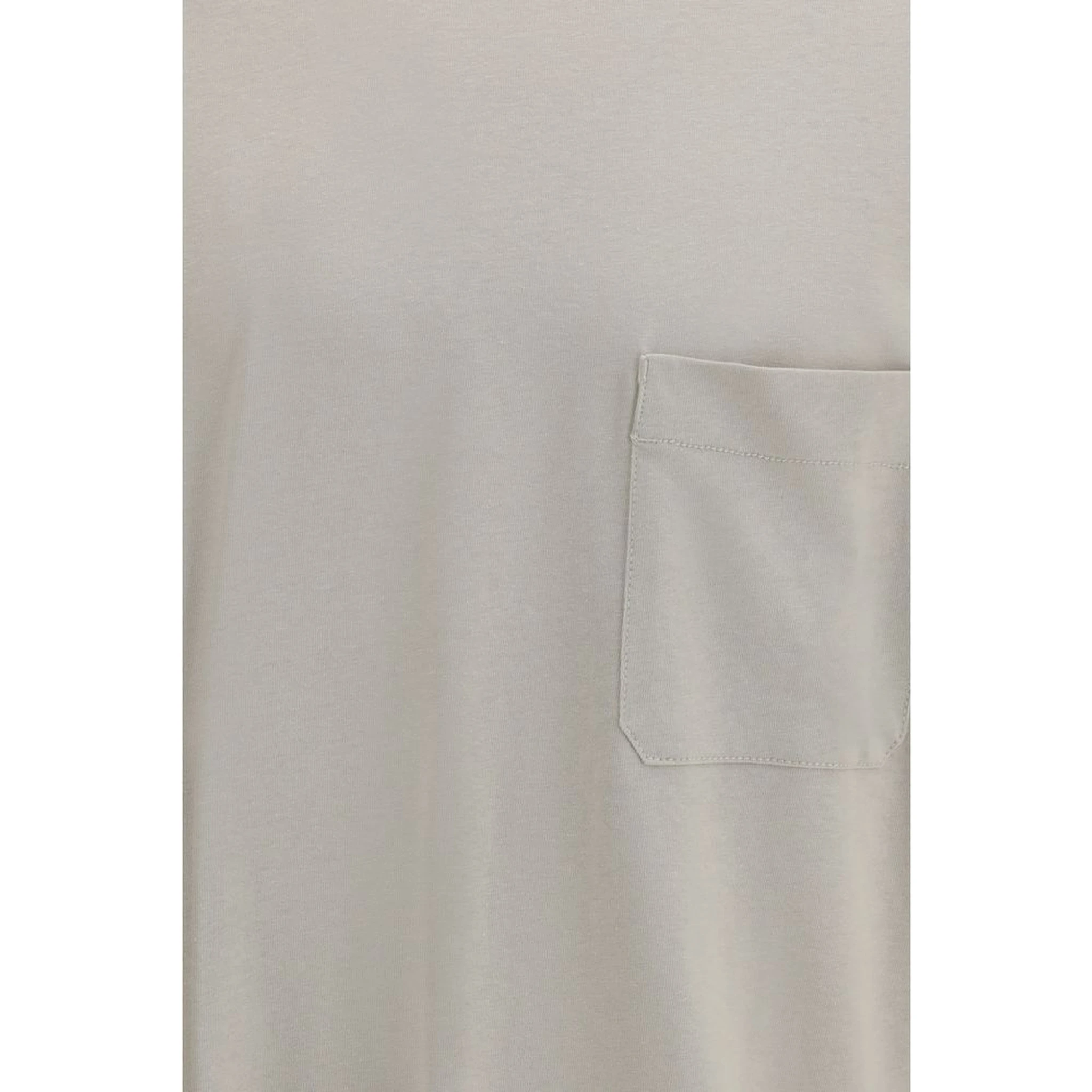 Beige Cotton T-Shirt