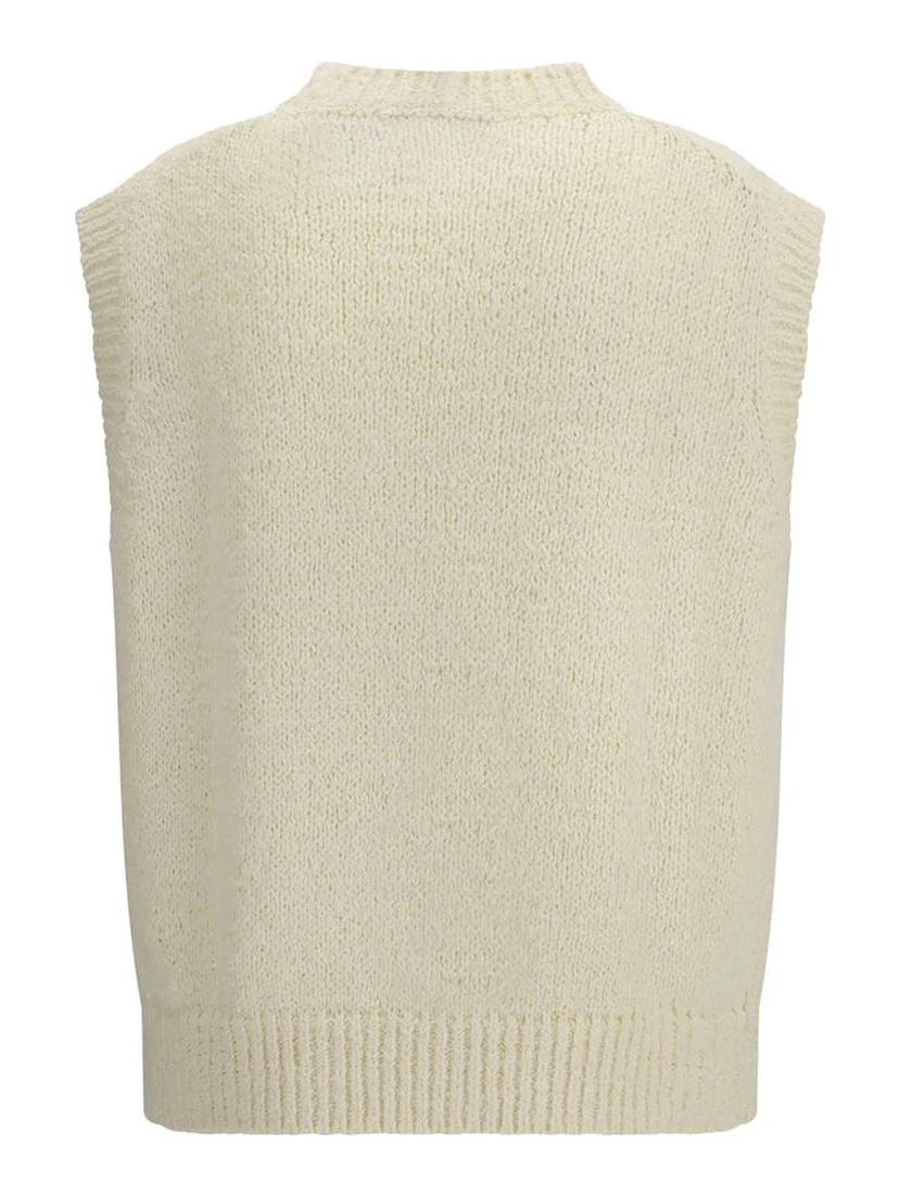 Beige Cotton Sweatshirt