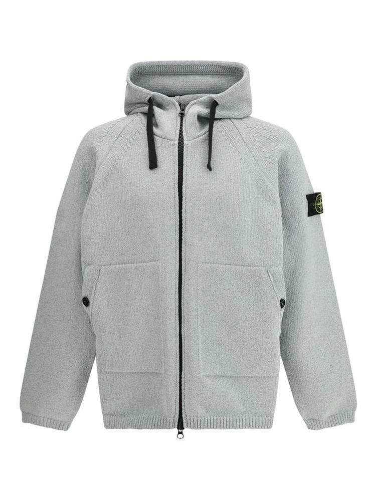 Gray Polyester Sweatshirt