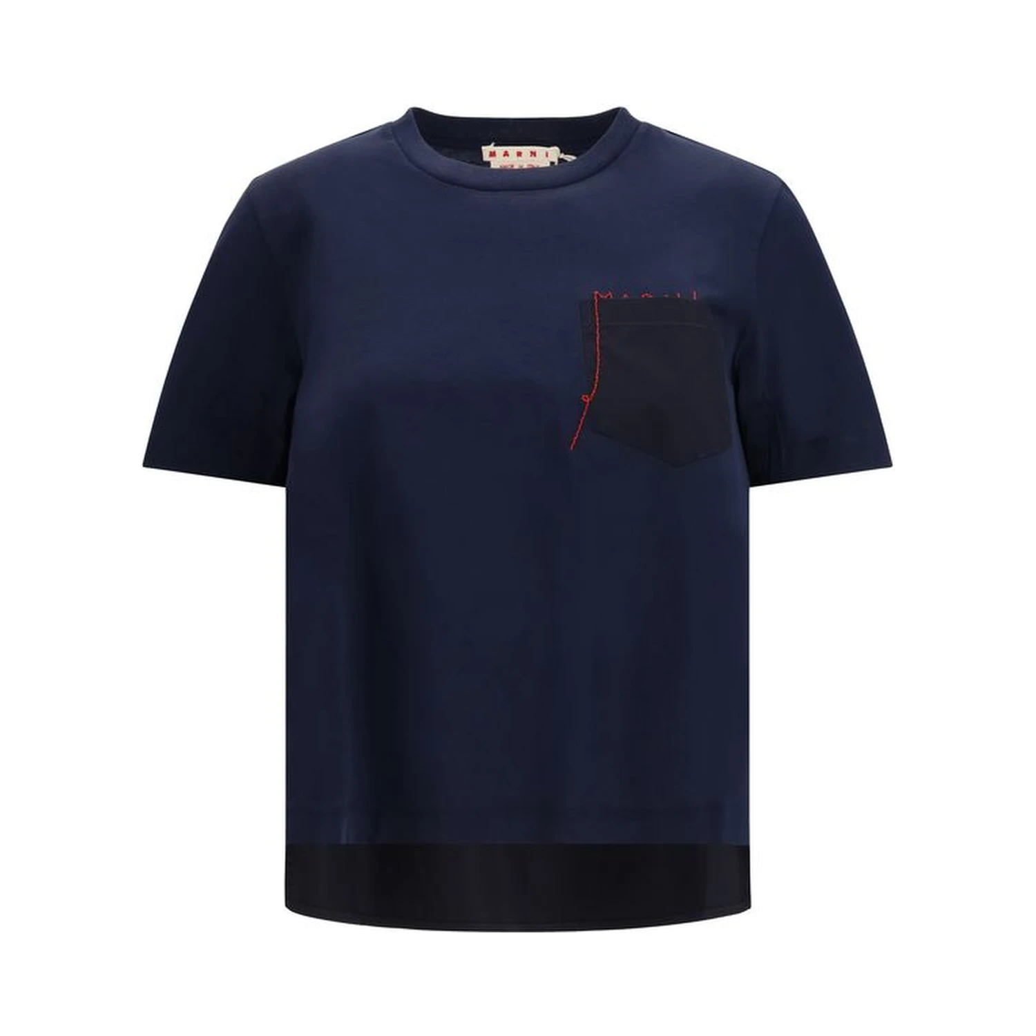 Blue Cotton T-Shirt