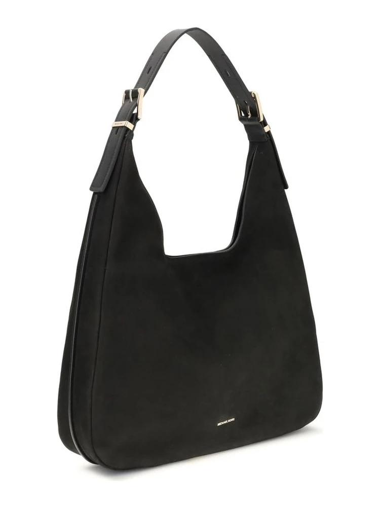 حقيبة كتف بوس توروس من جلد العجل الأسود alternative