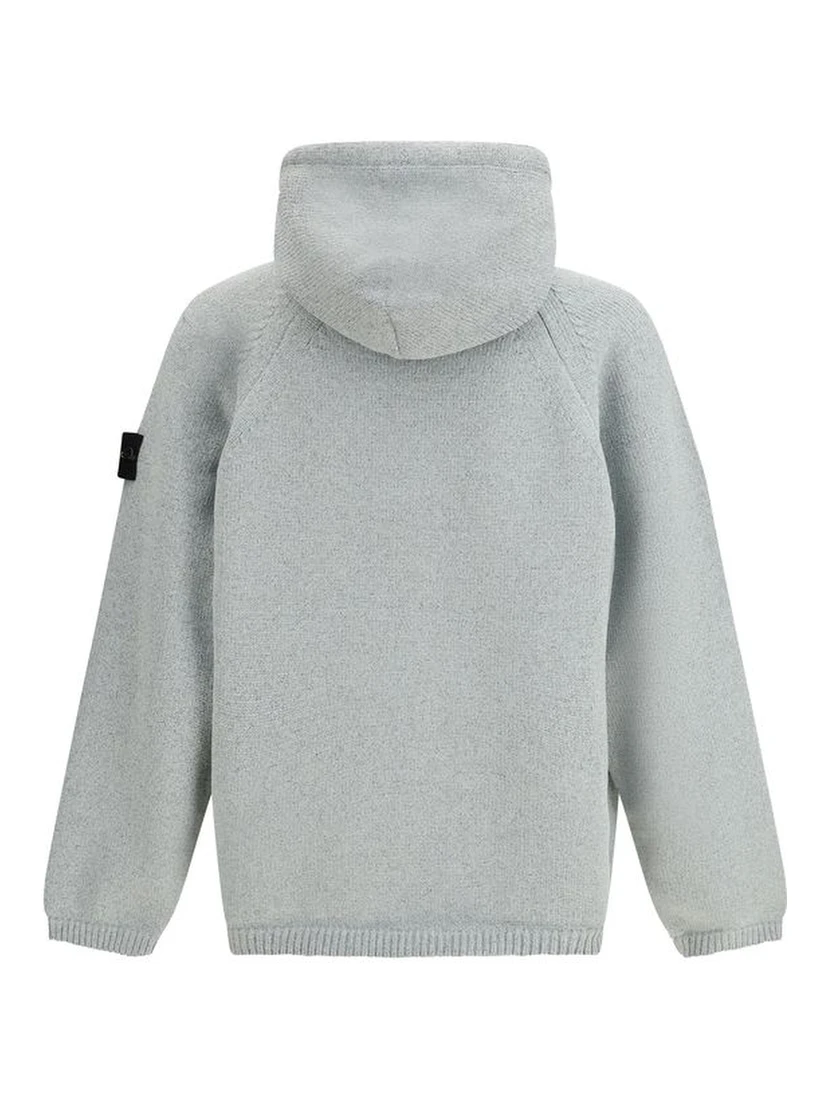 Gray Polyester Sweatshirt