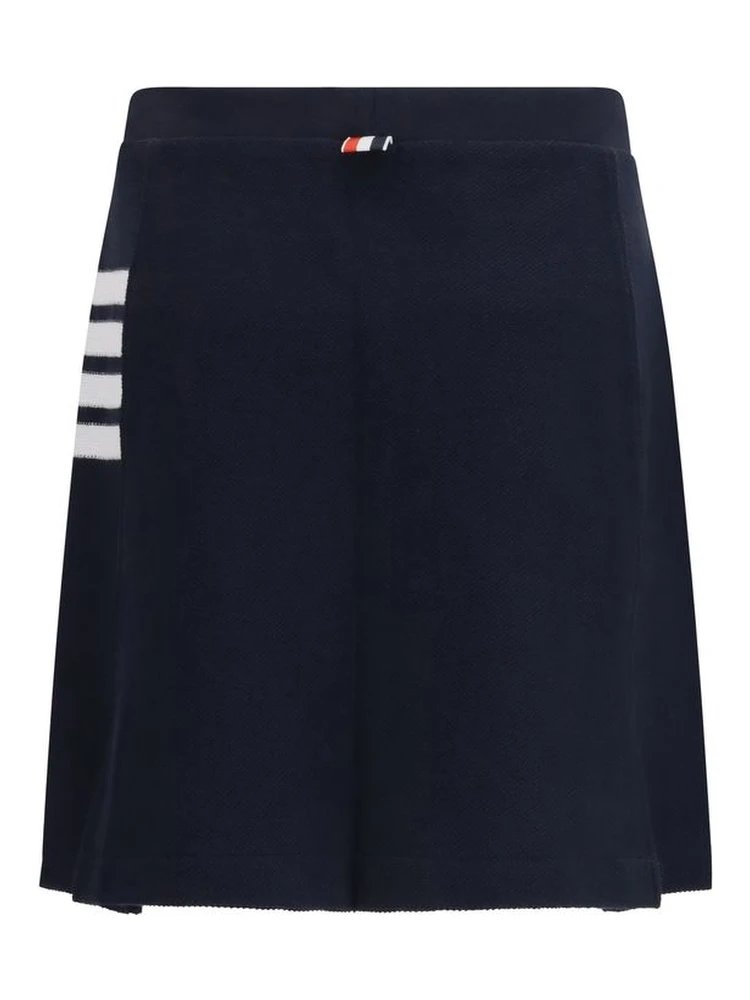 Blue Cotton Mini Skirt alternative