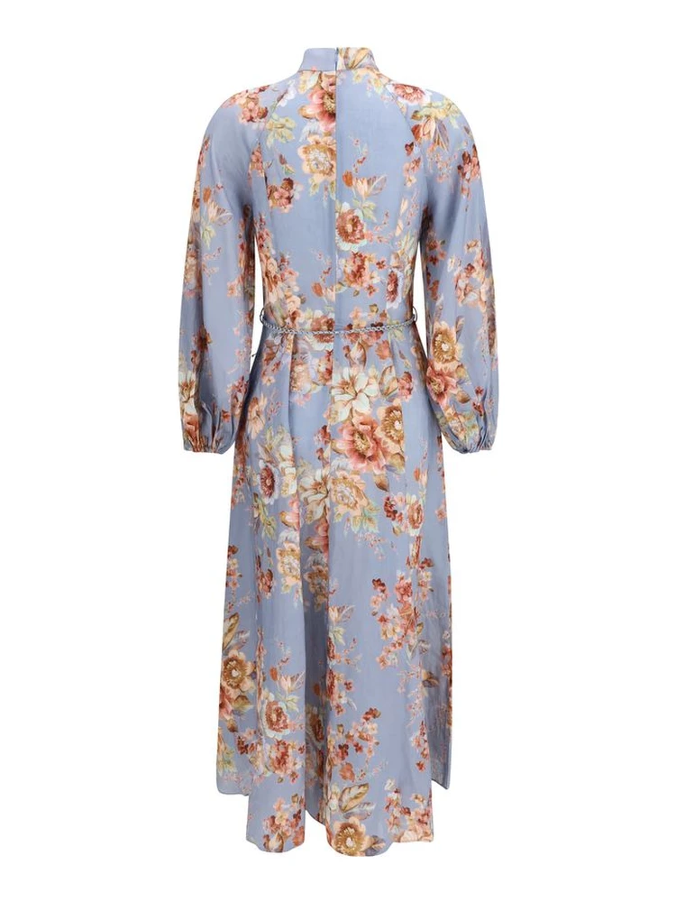 Multicolor Linen Long Dress alternative