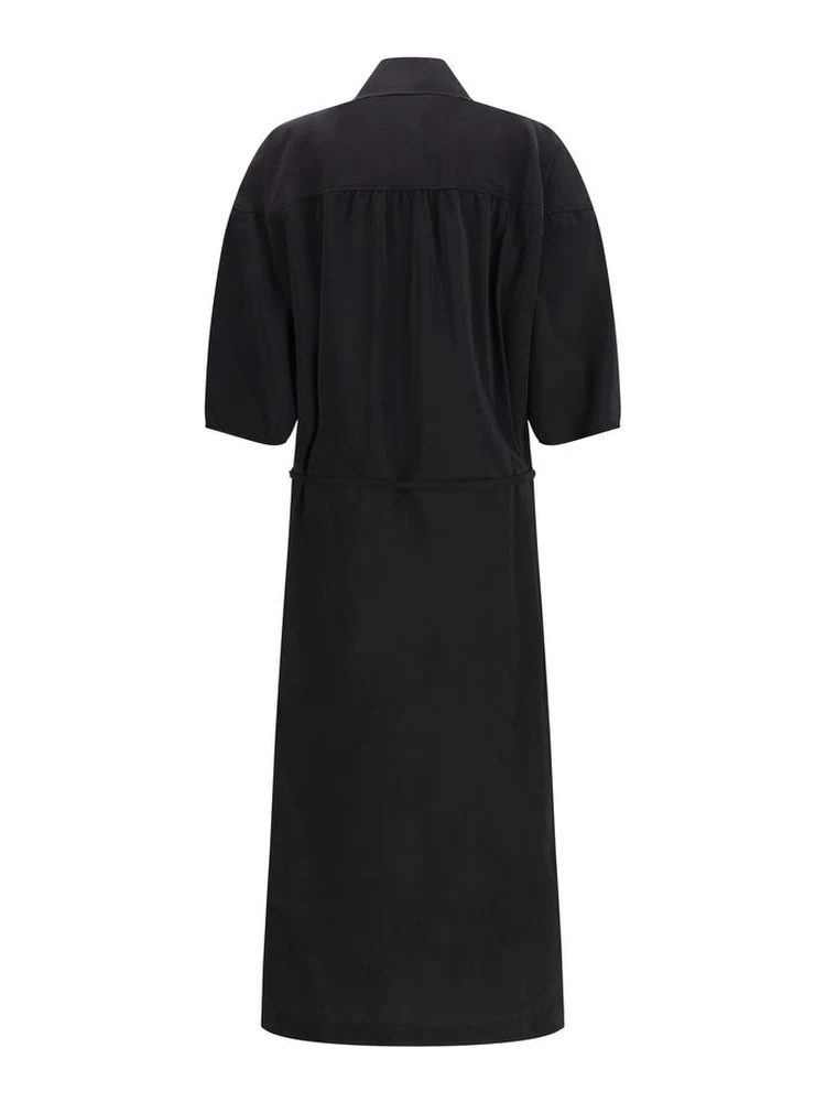 Black Silk Casual Dress alternative