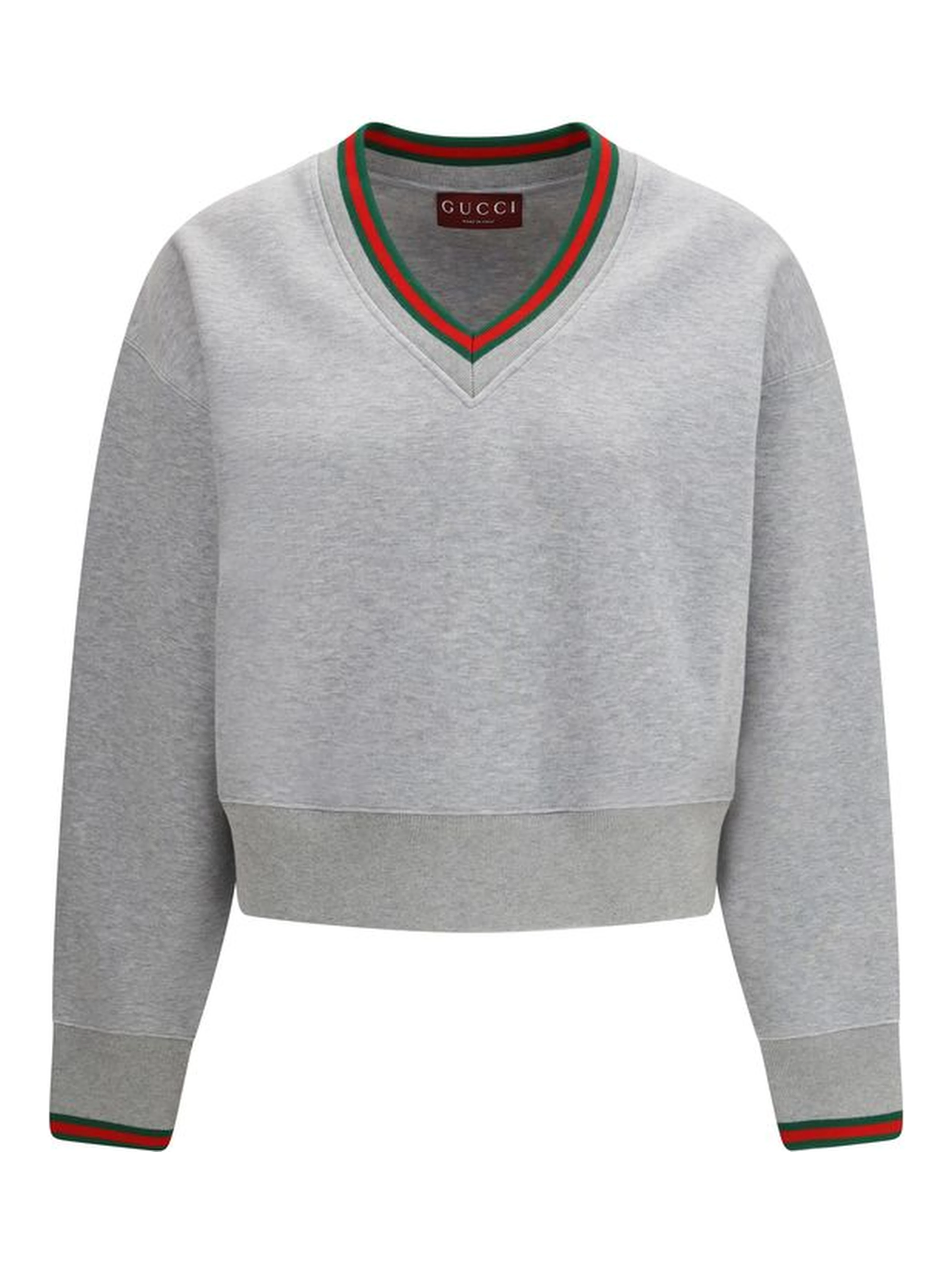 Gray Cotton Sweatshirt
