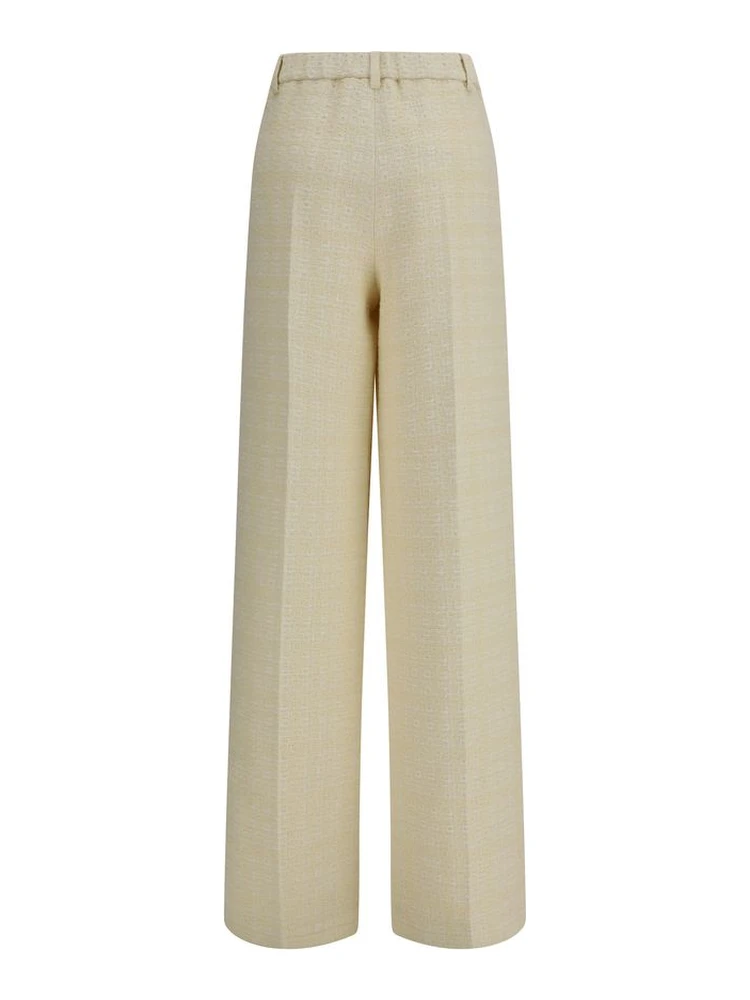 Beige Cotton Casual Pants alternative