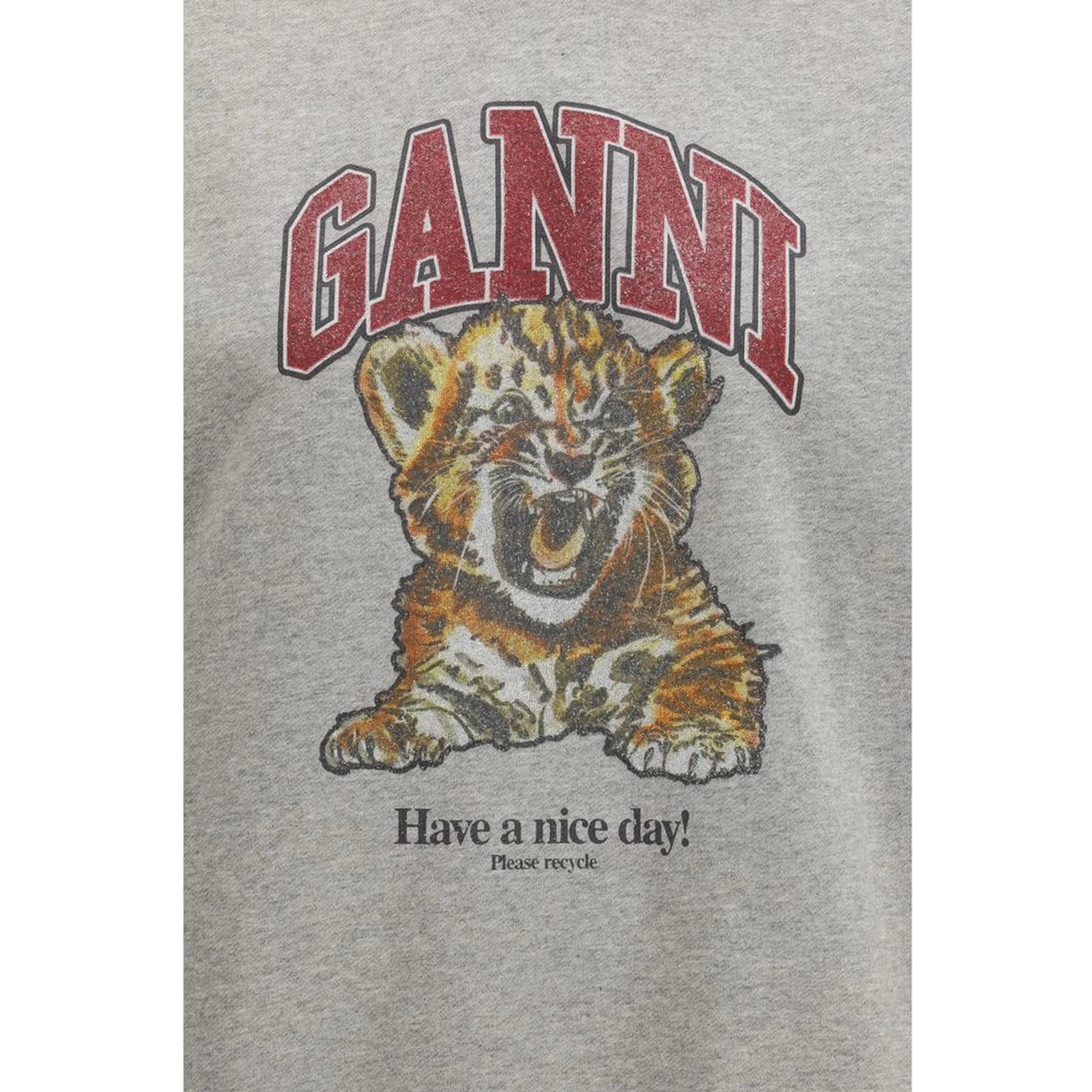 Gray Cotton Sweatshirt