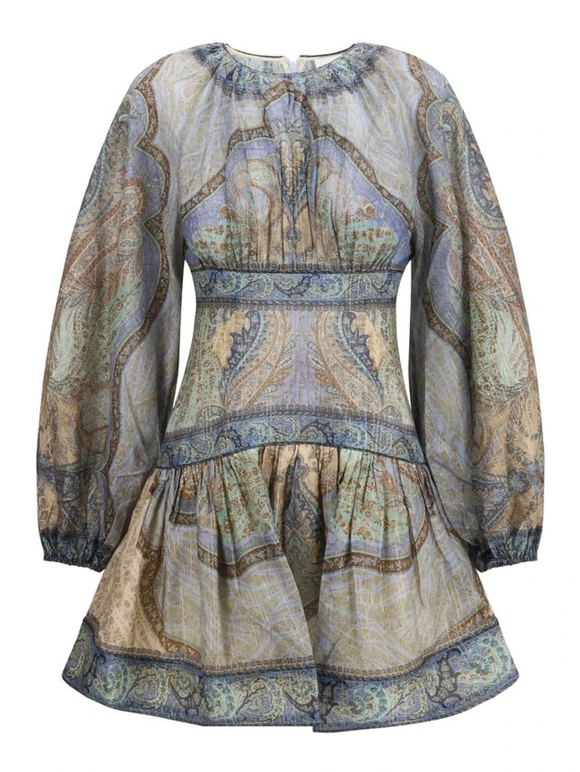 Multicolor Cotton Casual Dress